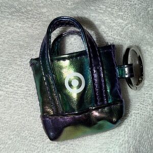 Target Black Friday Mini Keychain Iridescent Bag Viral Exclusive
